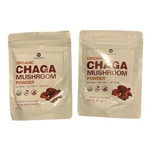 Magdaden Organic Chaga Mushroom Powder - pack of 2